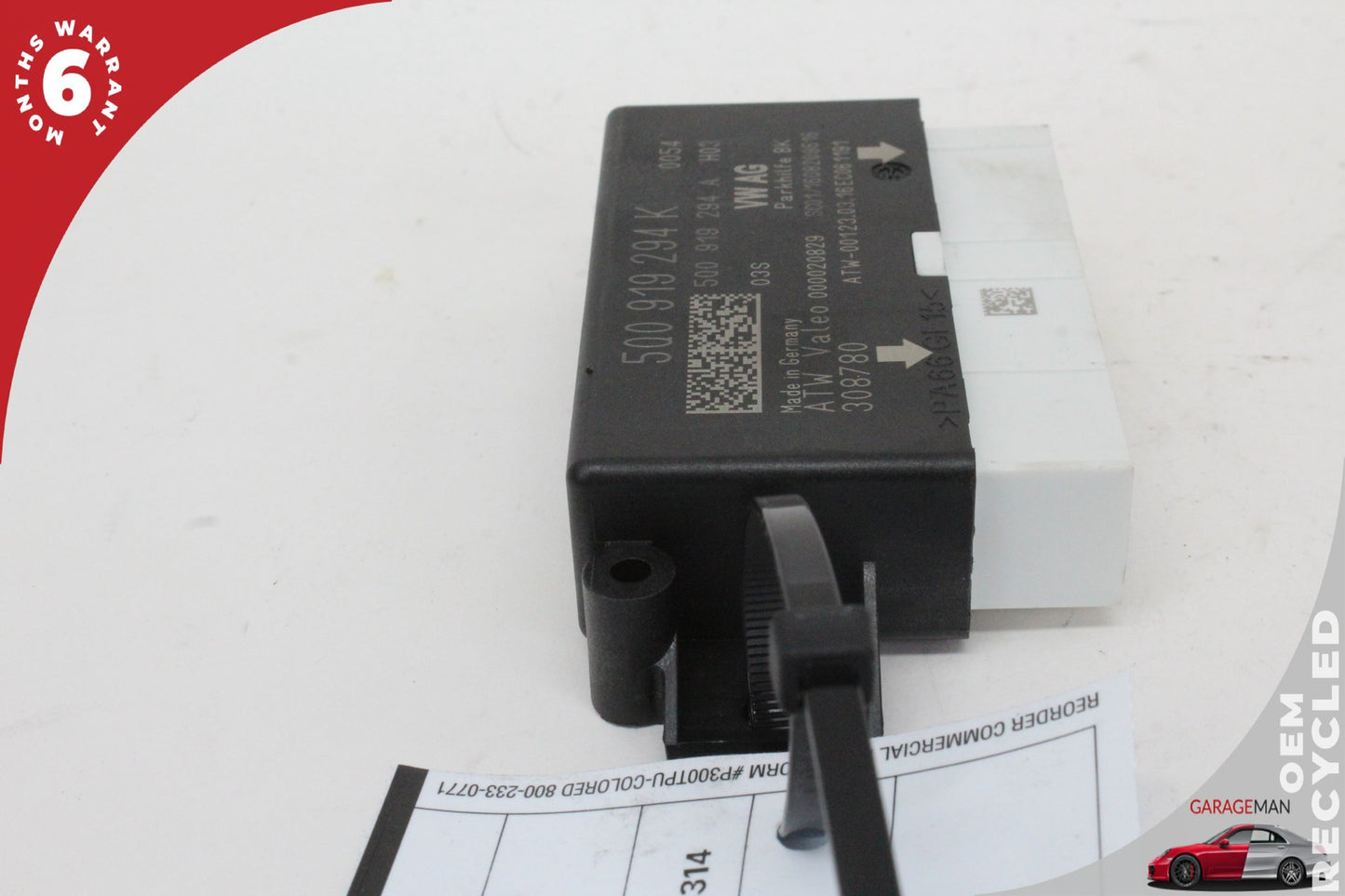16-18 Audi A3 8V Sedan Parking Assist Control Module 5Q0919294K Genuine