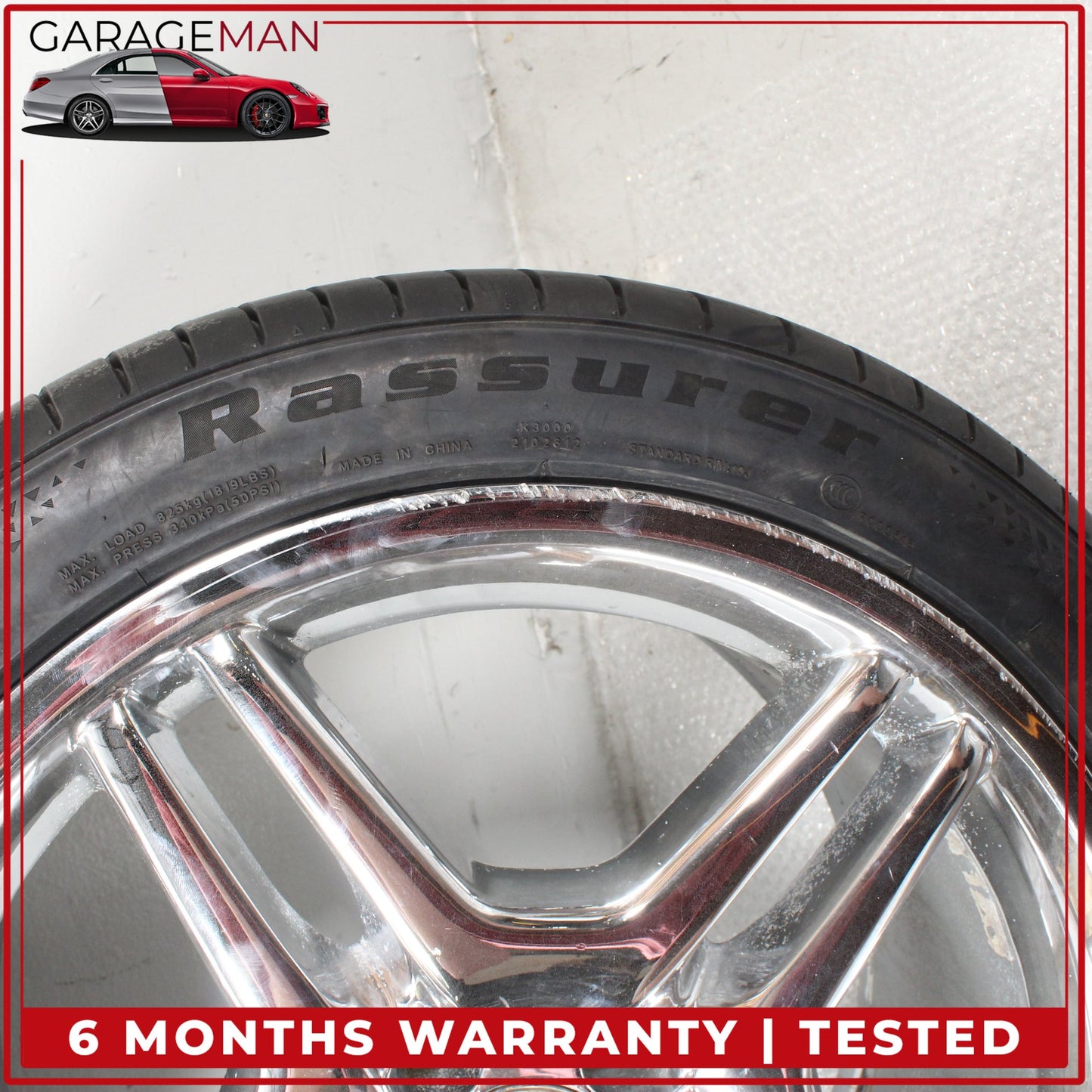 2003-2012 Mercedes R230 SL550 SL65 AMG Rear Wheel Tire Rim 9.5Jx18H2 ET33 OEM