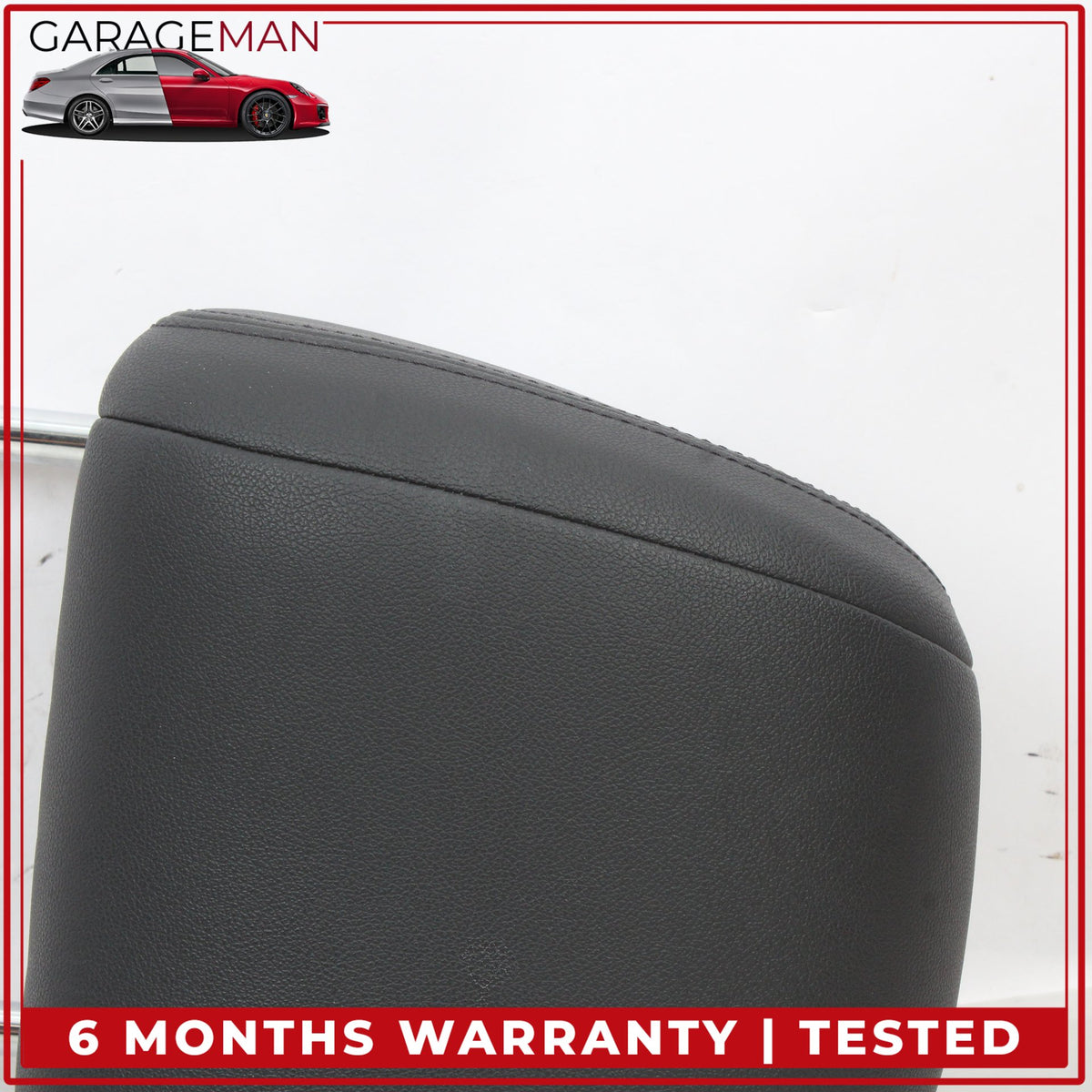 2017-2023 BMW 530e G30 Front Left and Right Side Seat Headrest Set Black OEM