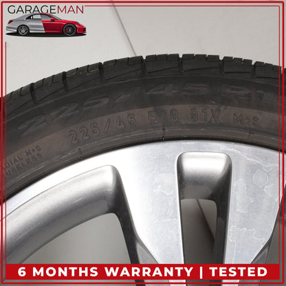 2015-2023 Mercedes W205 C300 Front or Rear Wheel Rim w/ Pirelli Tire 7.5JX18 OEM