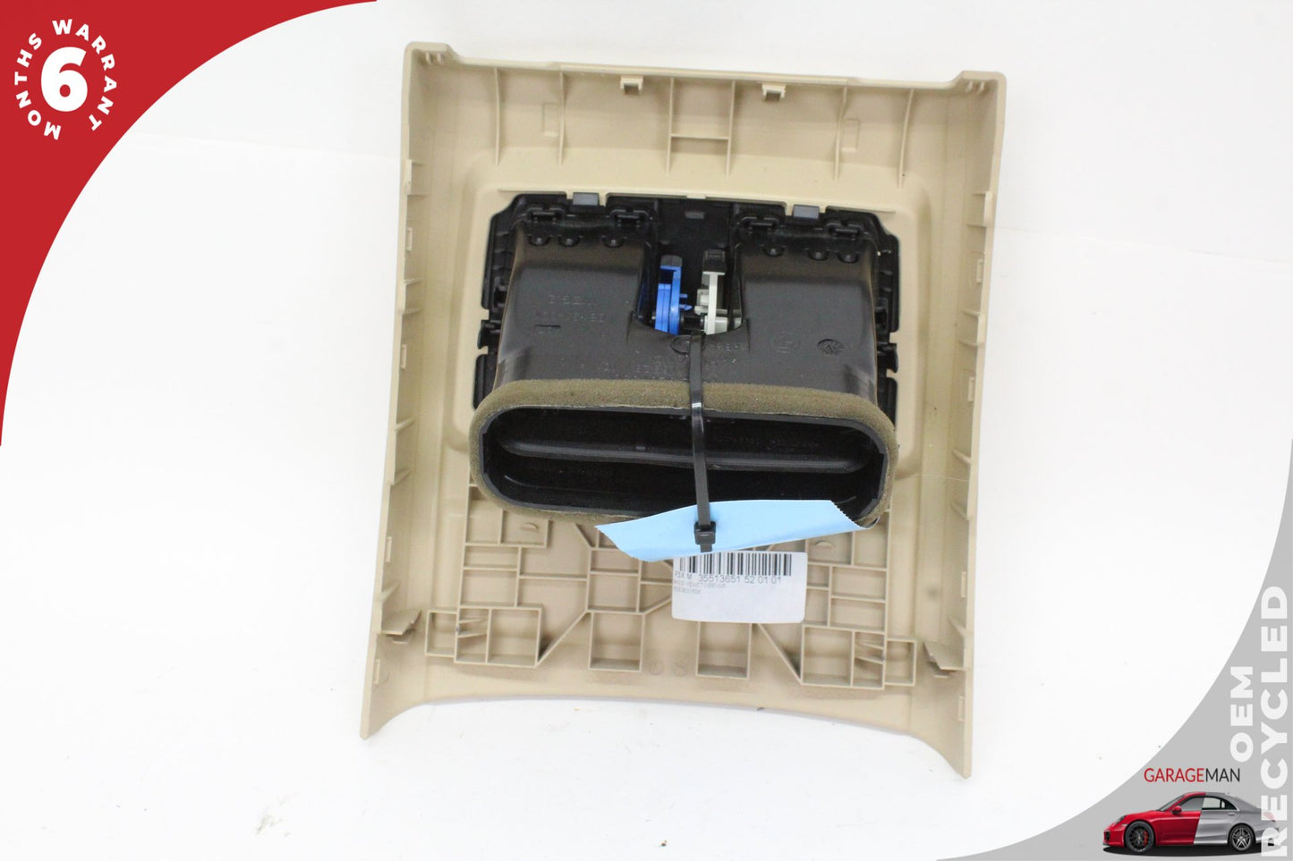2012-2018 BMW 320i 328i 335i F30 Rear Center Console A/C Air Vent Trim OEM