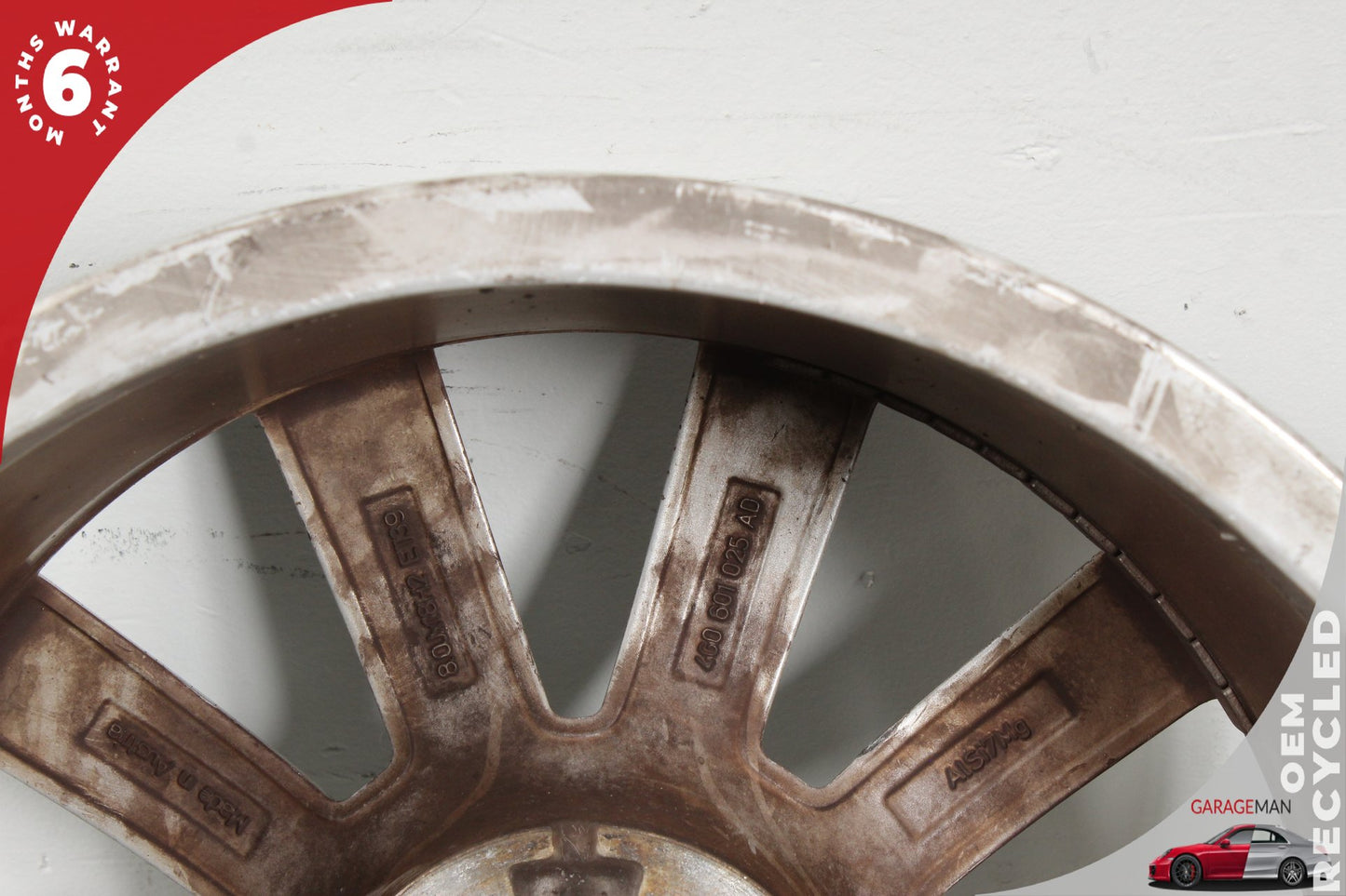 2012-2018 Audi A6 S6 Wheel Rim 10 Spoke 8.0JX18H2 ET39 4G0601025AD OEM