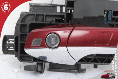 2012-2018 Mercedes W218 CLS550 Front Left Side Exterior Door Handle Red OEM