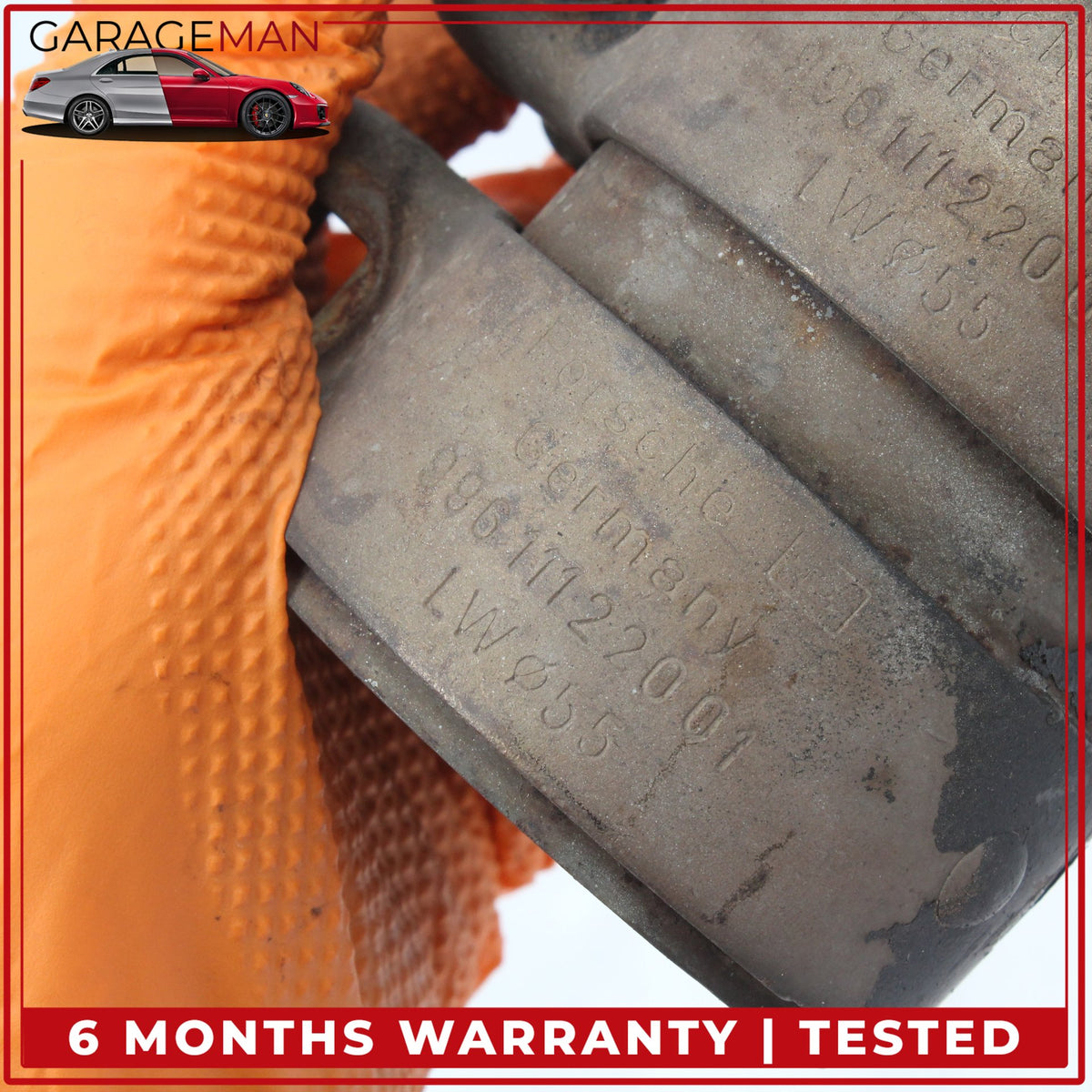 1999-2001 Porsche 911 Carrera 996 Left and Right Side Exhaust Downpipe Set OEM