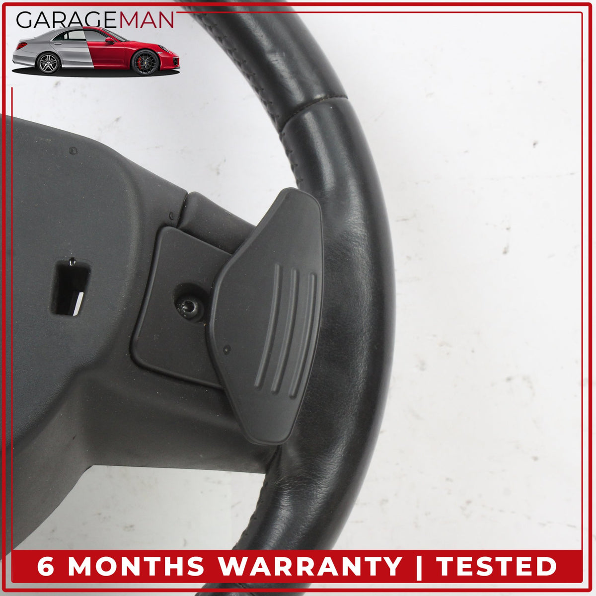 2012-2015 Jaguar XF X250 Front Left Side Steering Wheel w/ Paddle Shifters OEM