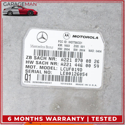 2003-2014 Mercedes W219 CLS500 Voice Communication Control Module 2218700826 OEM