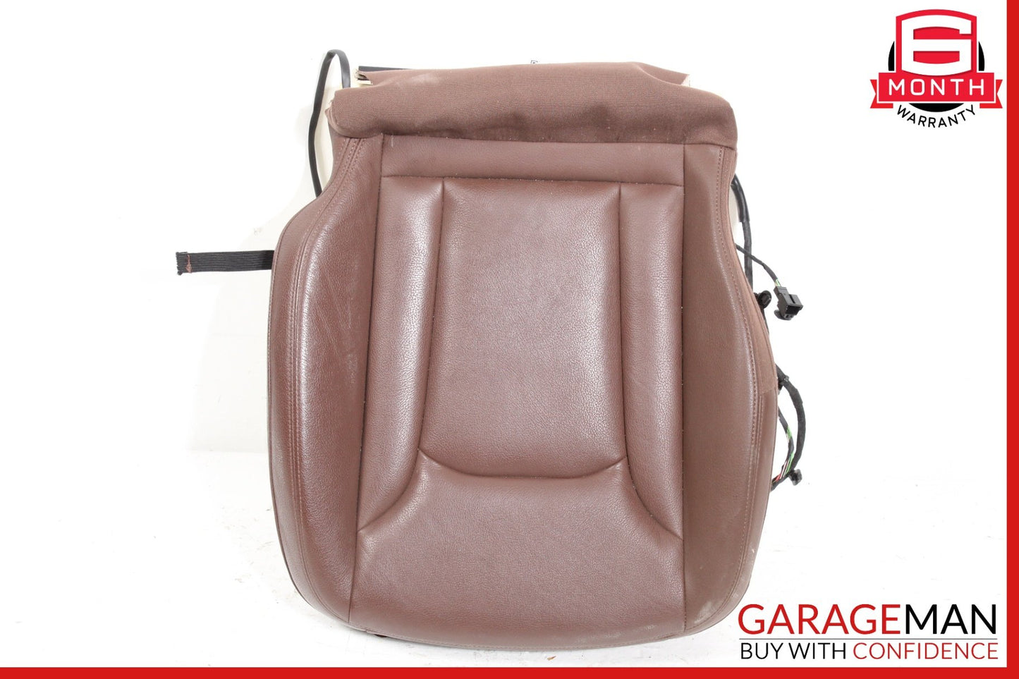 2017-2019 Audi Q7 Front Right Passenger Side Lower Bottom Seat Cushion Brown OEM