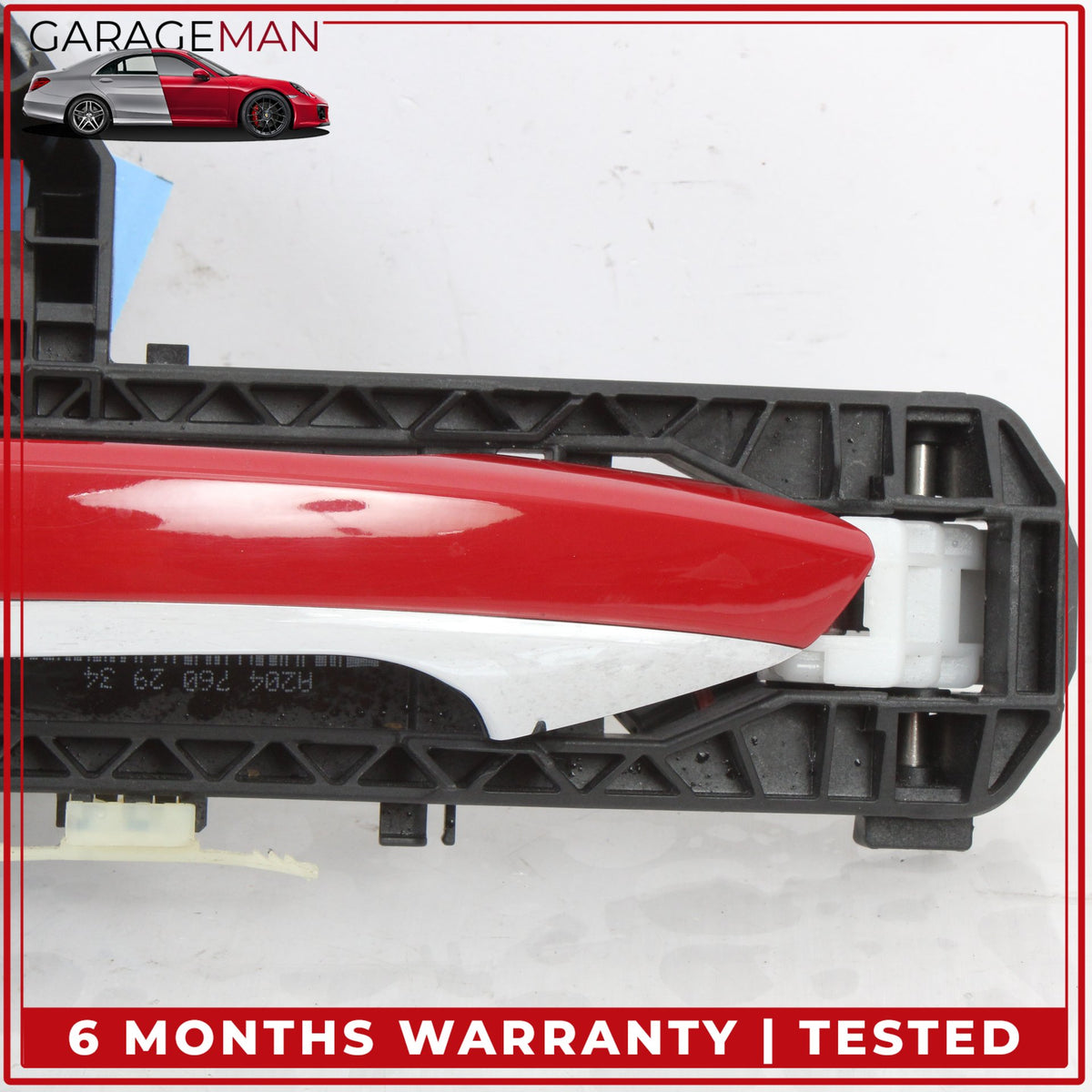 2010-2017 Mercedes C207 E400 Coupe Front Left Side Exterior Door Handle Red OEM
