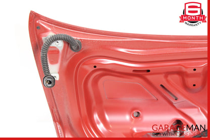 2008-2013 BMW 128i 135i Convertible Rear Trunk Lid Panel Red 41627252213 OEM
