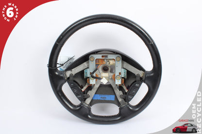 2002-2005 Ford Thunderbird Front Left Side Steering Wheel Black 3W6Z3600AAA OEM