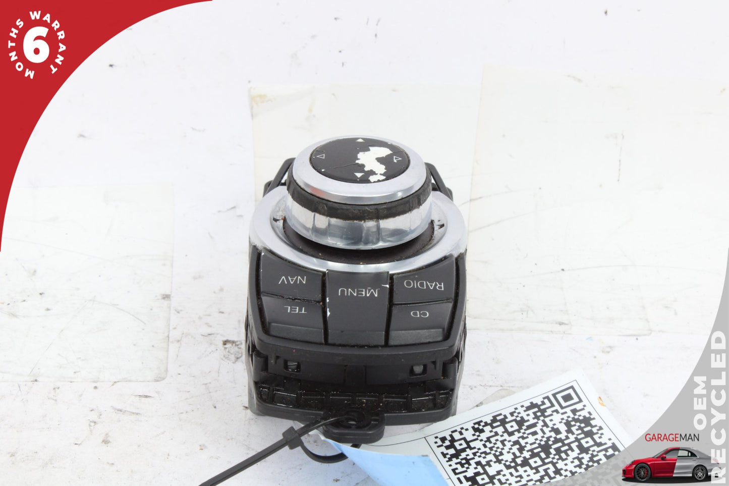 2011-2016 BMW 528i F10 Center Console iDrive Navigation Knob Switch 9206444 OEM