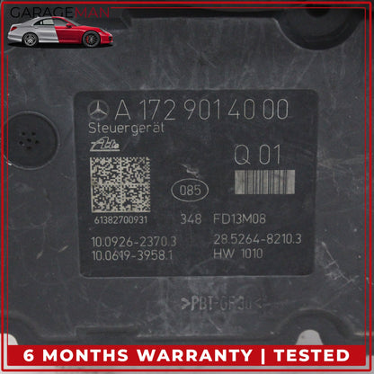 2012-2015 Mercedes W204 C250 ABS Anti Lock Brake Pump Module 1729014000 OEM