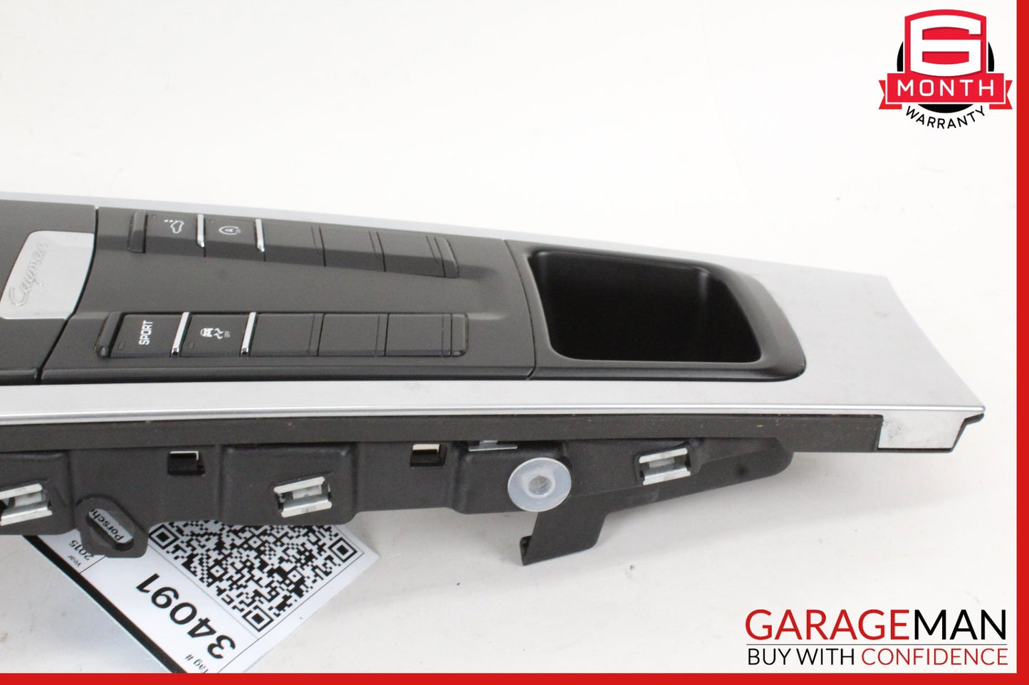 2014-2016 Porsche Cayman 981 Center Console AC Control Switch Drive Mode Panel
