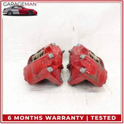 2016-2024 Infiniti Q50 Q60 Front Left and Right Side Brake Caliper Red Sport OEM