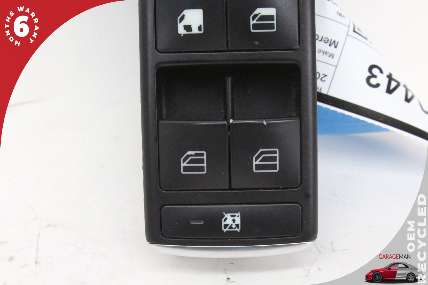 2013-2019 Mercedes X166 GL450 Front Left Side Window Switch 1669054400 OEM