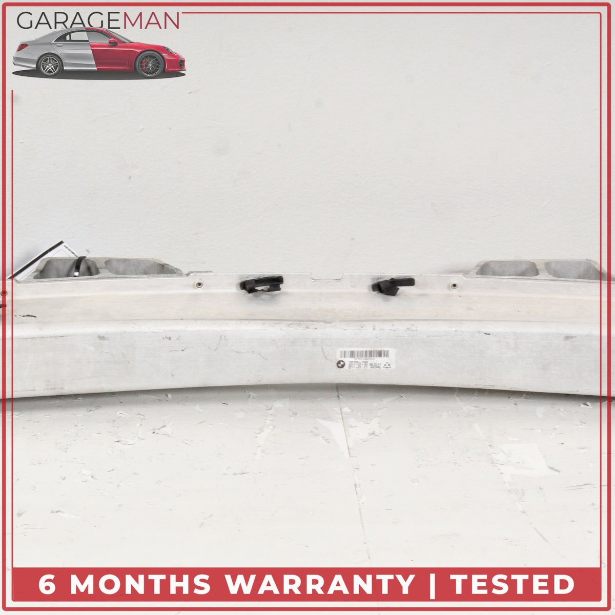 2012-2015 BMW 650i Front Bumper Reinforcement Impact Crash Bar Beam 7211487 OEM