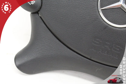 03-12 Mercedes-Benz SL500 R230 Convertible Steering Wheel Airbag Black2308600102