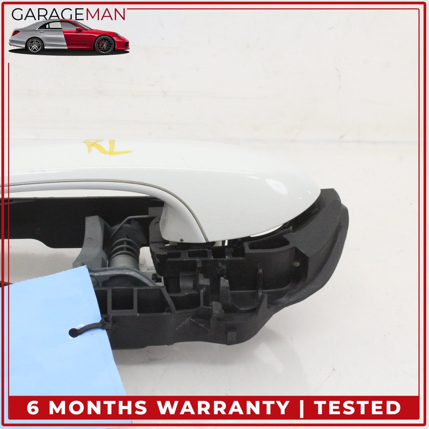 2019-2025 BMW M340i G20 Rear Left Driver Side Exterior Door Handle White OEM