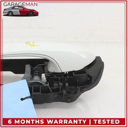 2019-2025 BMW M340i G20 Rear Left Driver Side Exterior Door Handle White OEM