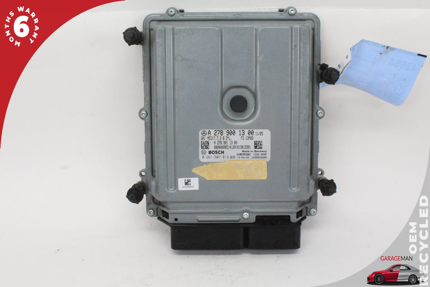 13-20 Mercedes-Benz SL500 R231 Convertible ECU Engine Control Module 2789001300