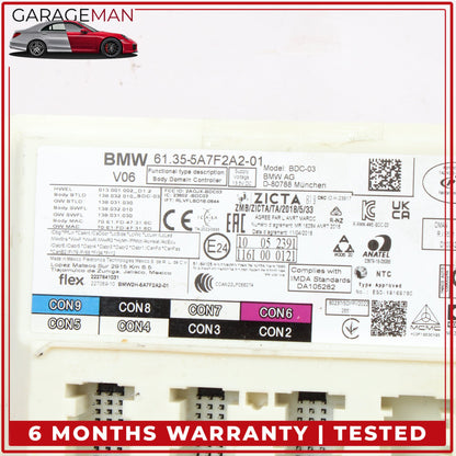 2021-2024 BMW M340i G20 BDC Body Domain Controller Module Unit 5A7F2A2 OEM