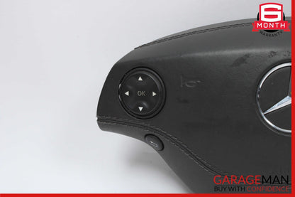 07-10 Mercedes W221 S550 CL500 CL550 Steering Wheel Airbag Air Bag Black OEM