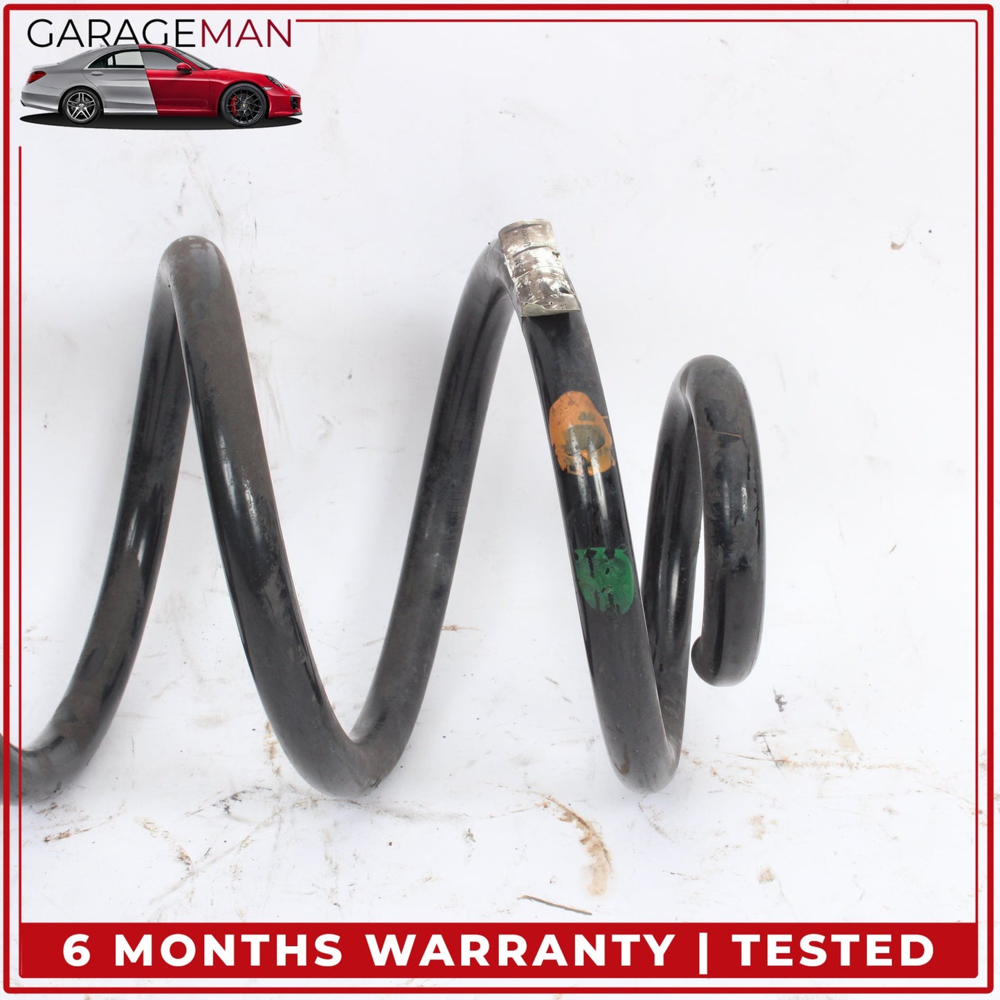 2015-2018 Porsche Macan 95B SUV Rear Left and Right Side Coil Spring Set OEM