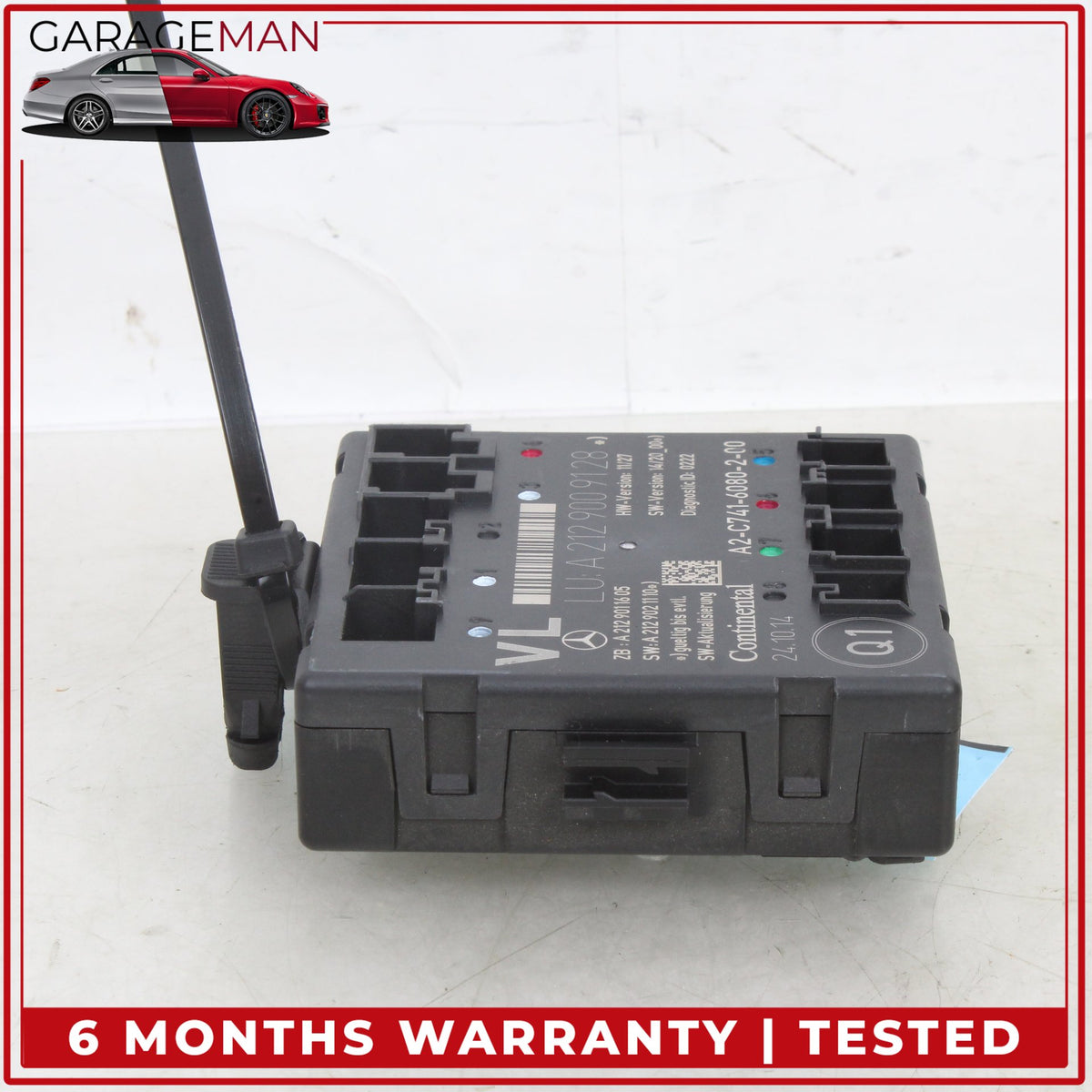2008-2018 Mercedes W212 E350 Wagon Front Left Door Control Module 2129009128 OEM