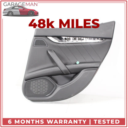 2014-2022 Maserati Ghibli M157 Rear Right Interior Door Trim Cover Panel OEM