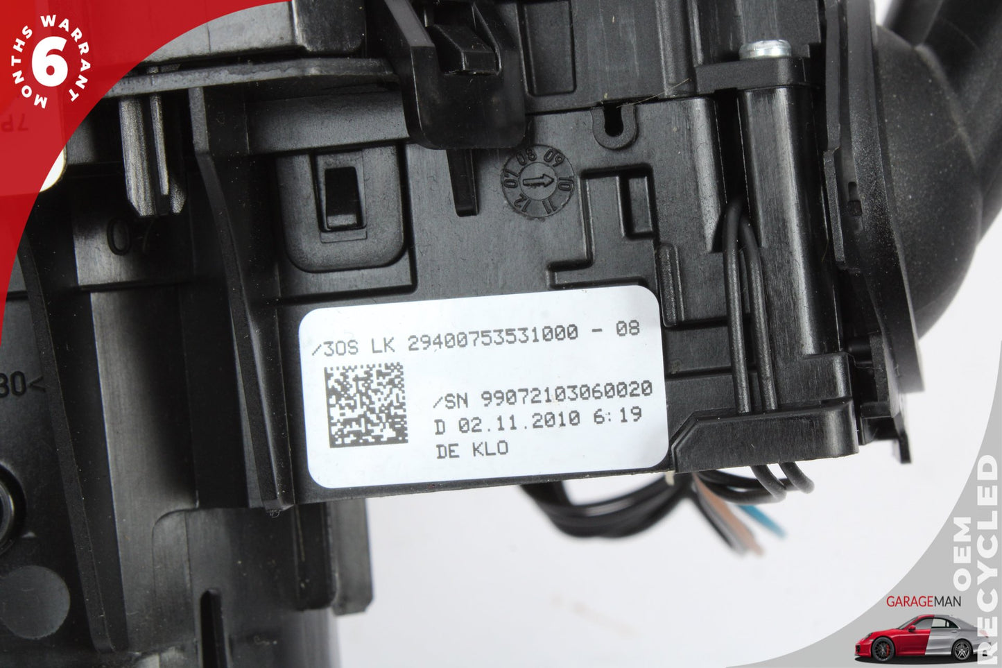 2011-2013 Porsche Cayenne 958 Steering Column Combination Switch 7P5953507 OEM
