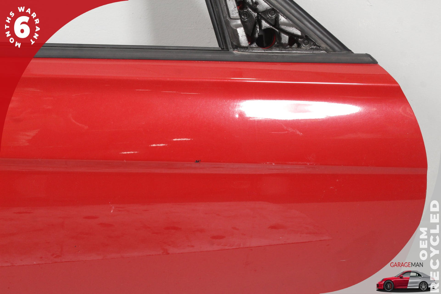 2012-2018 BMW 320i F30 Front Right Passenger Side Door Shell Red 9628764 OEM