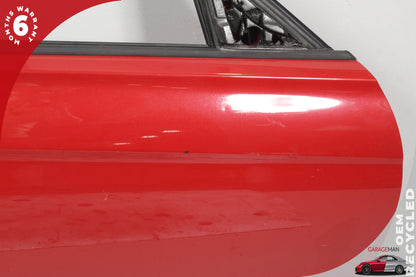 2012-2018 BMW 320i F30 Front Right Passenger Side Door Shell Red 9628764 OEM