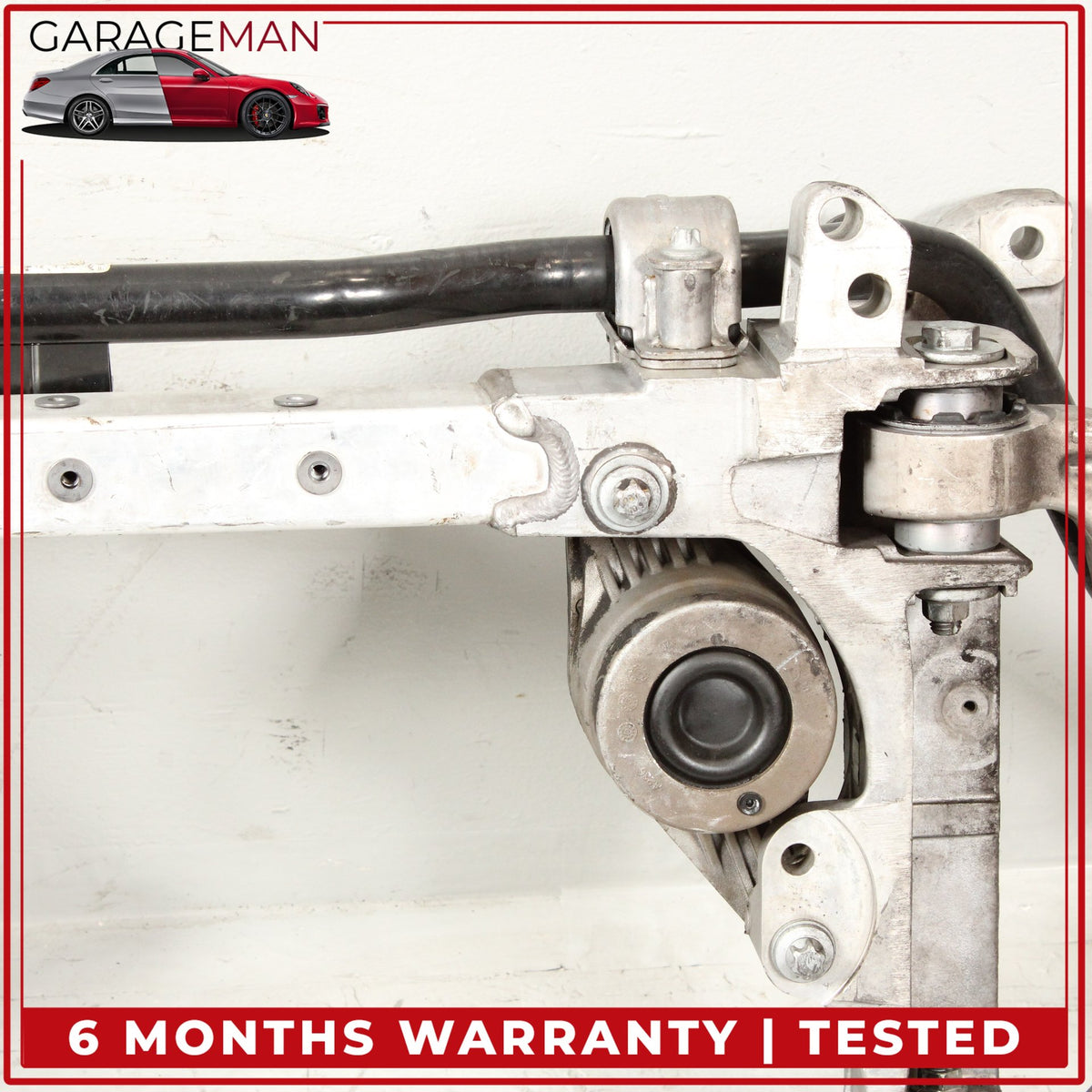 2014-2021 Maserati Ghibli Front Subframe Crossmember w/ Control Arm Sway Bar OEM