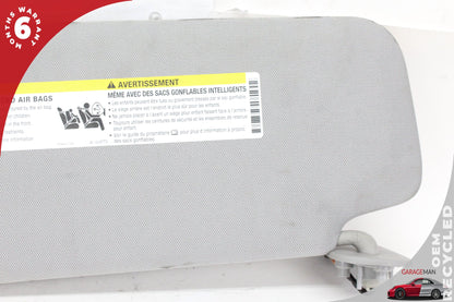 2014-2019 Chevrolet Silverado 1500 Front Right Side Sun Visor Gray 544908429 OEM