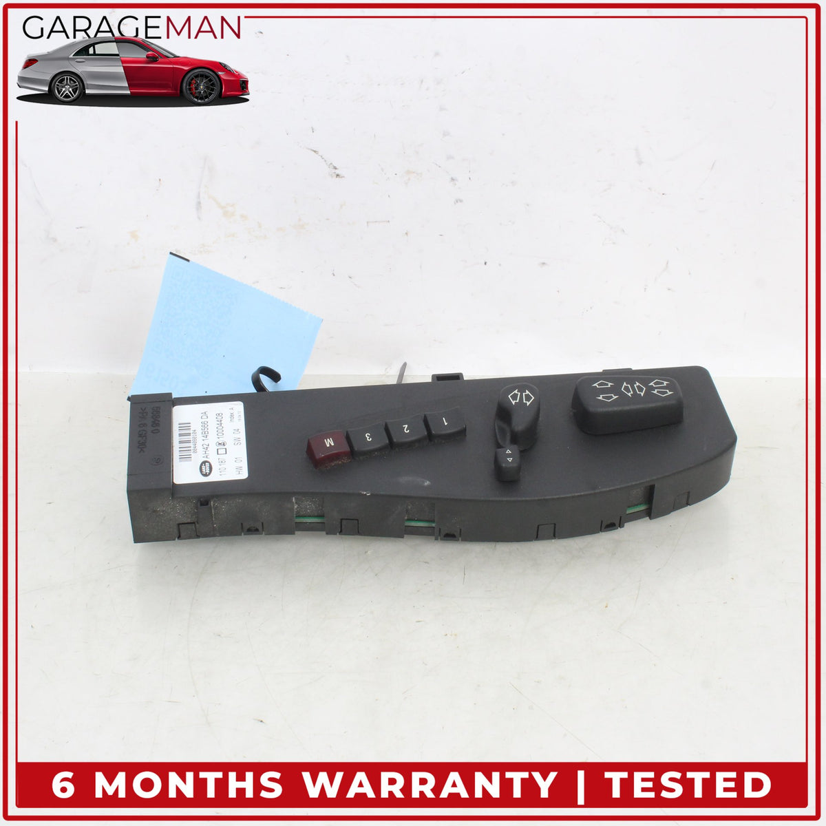 2010-2012 Range Rover L322 Front Left Side Seat Adjuster Switch AH4214B566DA OEM