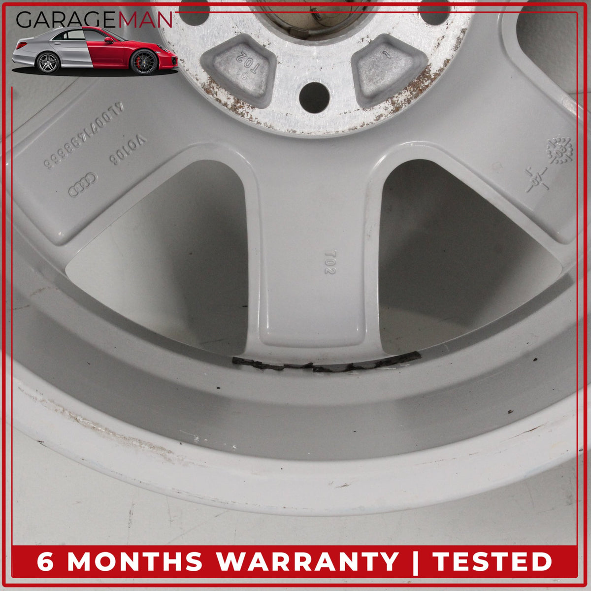 2007-2015 Audi Q7 4L Front or Rear Side Wheel Rim 7.5JX18H2 ET53 4L0071498 OEM