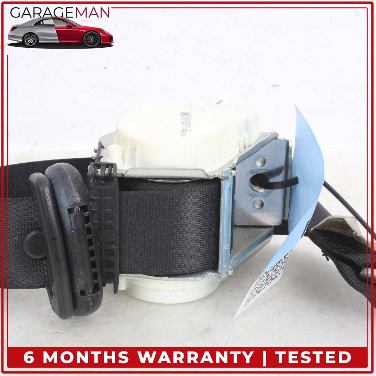 2004-2010 BMW 650i E64 Convertible Rear Upper Seat Belt Retractor 7918753 OEM