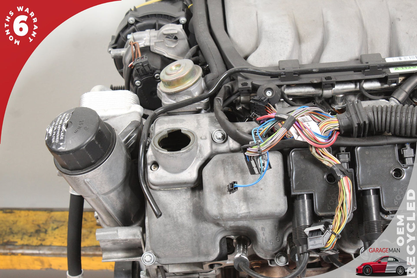 2002-2006 Mercedes-Benz CLS500 W219 RWD 5.0L V8 Engine Motor M113 119 208 OEM