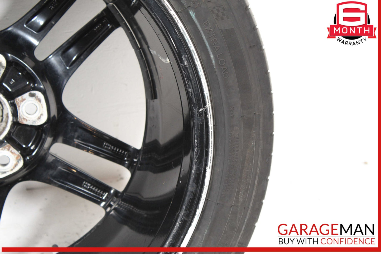 10-16 Porsche Panamera 970 9 x 19 19" Front Wheel Rim w/ Tire 97036215804 OEM