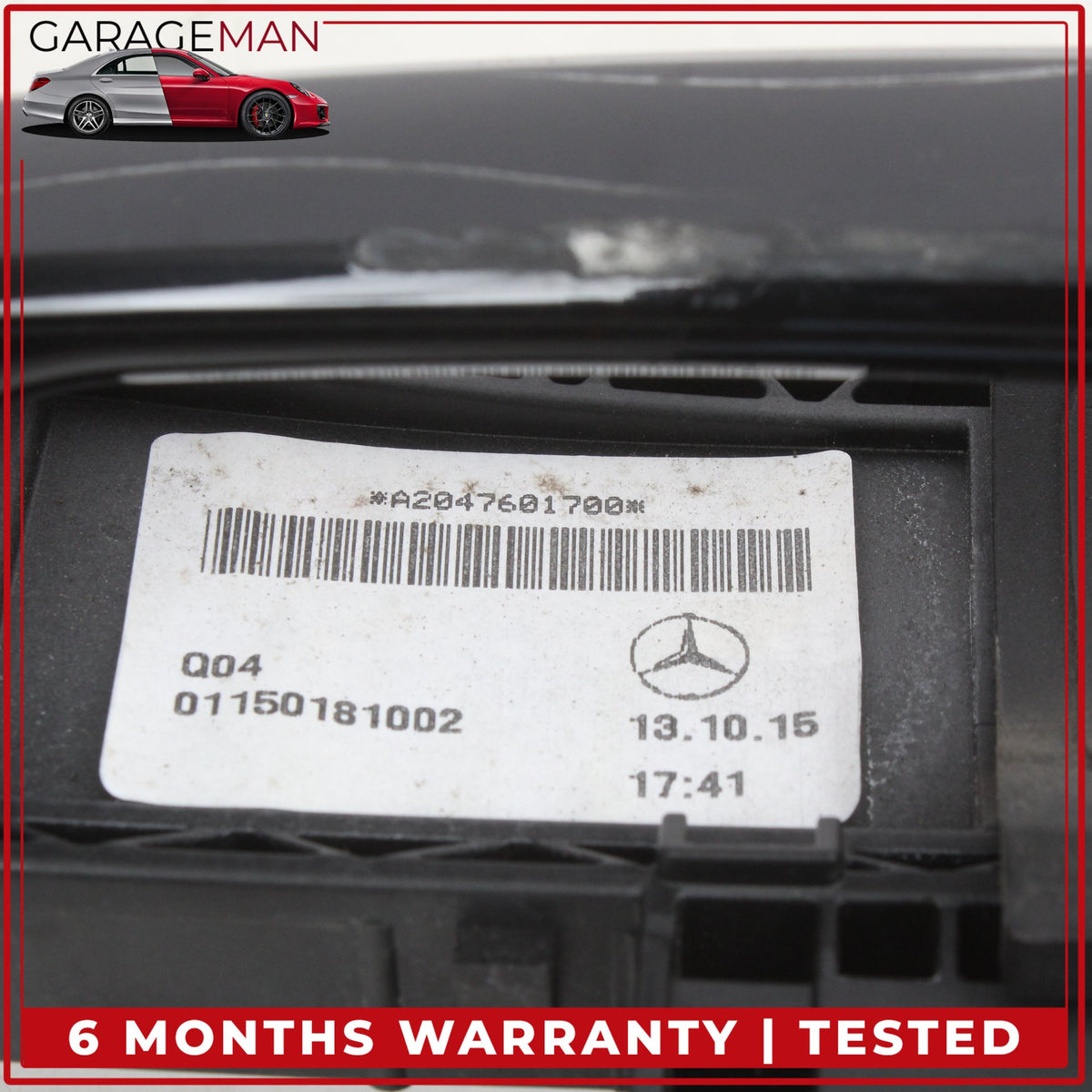 2015-2020 Mercedes X156 GLA250 Front Left Side Exterior Door Handle Black OEM