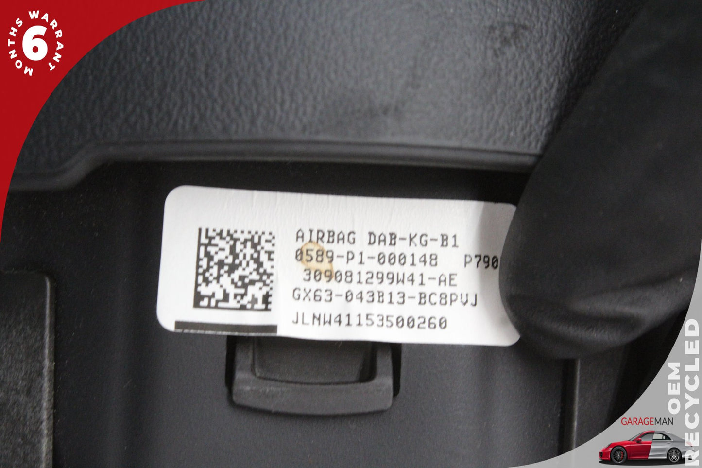 2016-2020 Jaguar XF X260 Front Left Steering Wheel Airbag GX63043B13BC8PVJ OEM