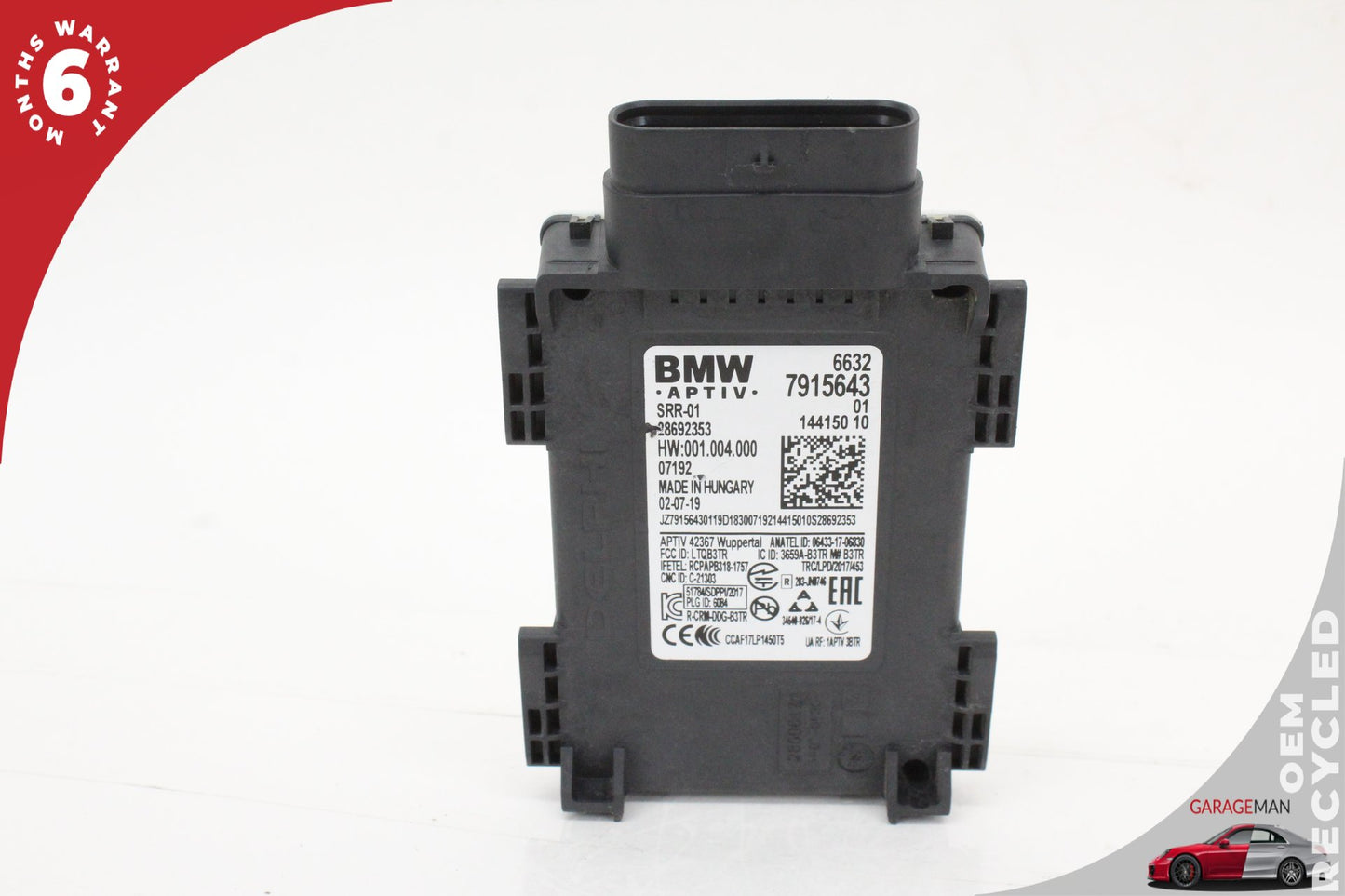 18-23 BMW G01 G02 G20 G30 Blind Spot Lane Change Radar Module 7915643 Set of 2