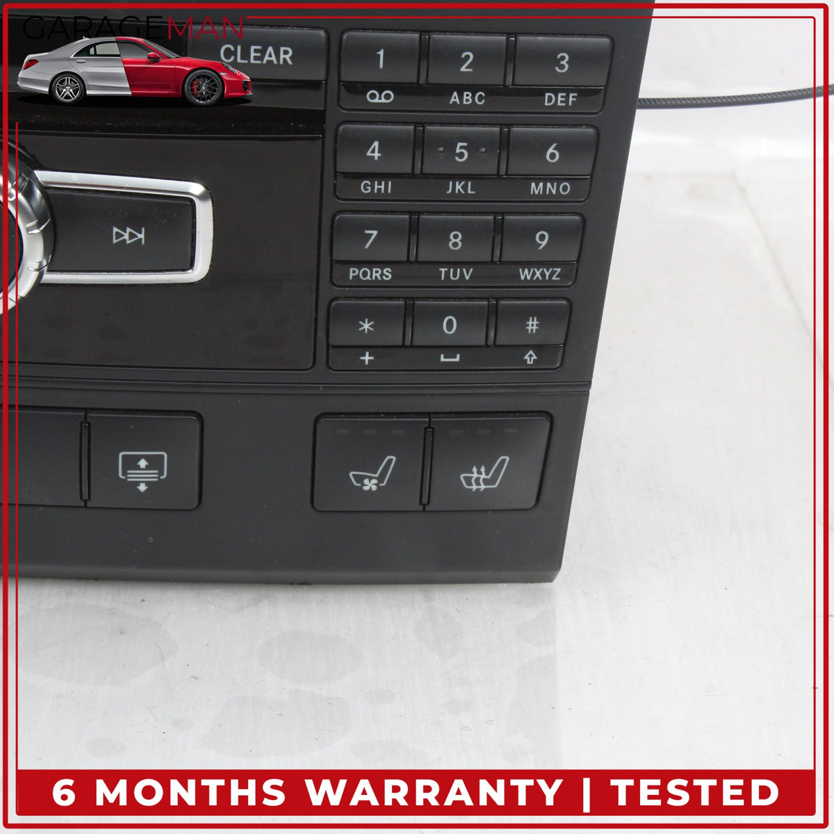 2011-2013 Mercedes C207 E550 Head Unit Navigation Command Comand CD Audio OEM