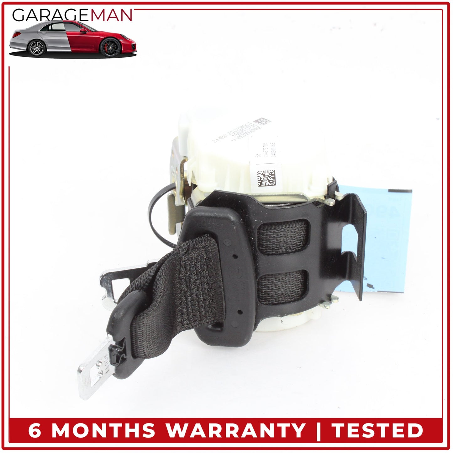2012-2019 BMW 650i F06 Rear Centre Middle Seat Belt Retractor Black 34093133 OEM