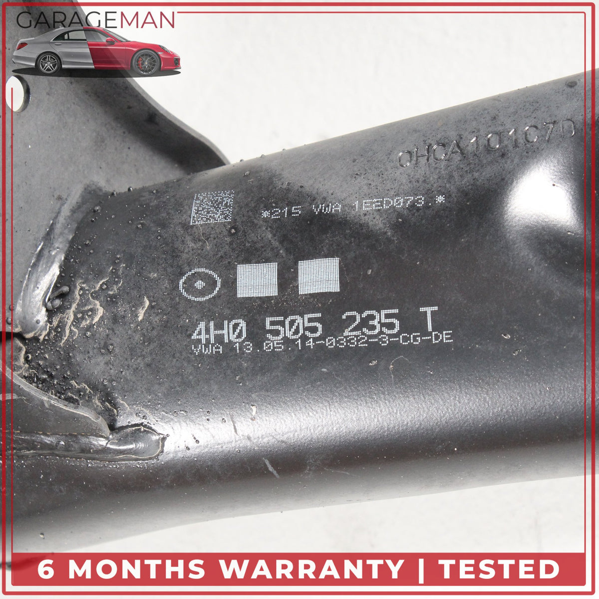 2015-2018 Audi A8 S8 Rear Subframe Sub Frame Crossmember 4H0505235T OEM