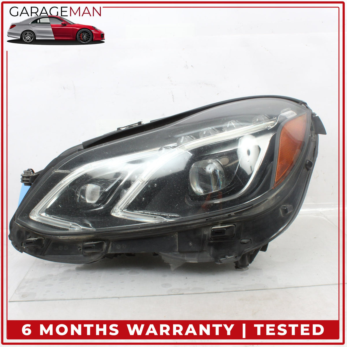 2014-2016 Mercedes W212 E400 Sedan Front Left Side LED Head Light Lamp OEM