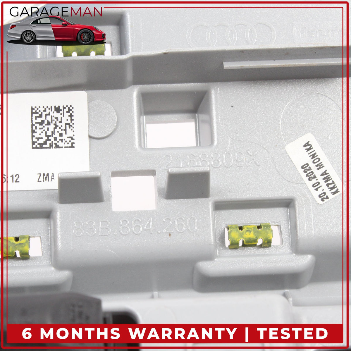 2019-2025 Audi Q3 Emergency Hazard Light Control Switch Panel w/ Trim Cover OEM