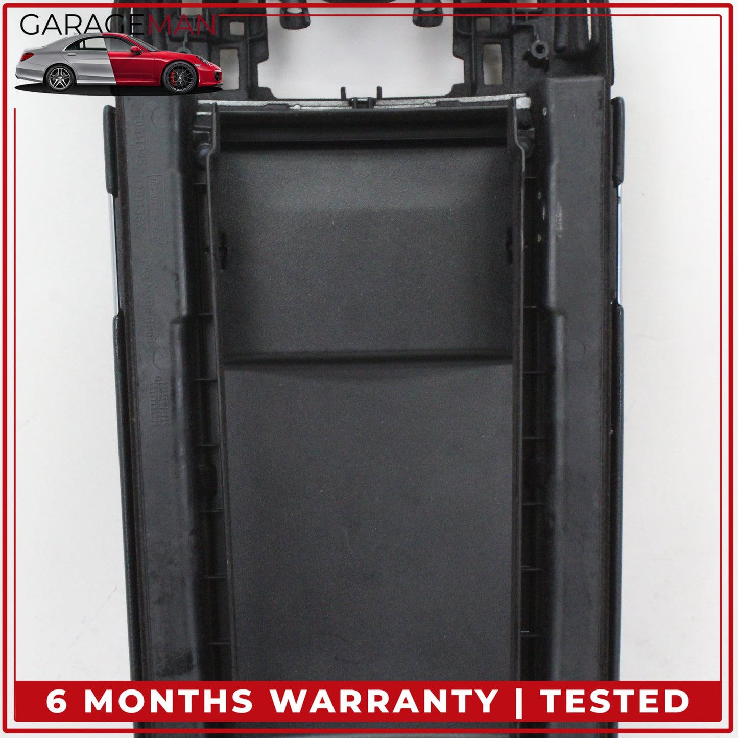 2014-2020 Mercedes W222 S550e Front Center Console Armrest Lid Cover Black OEM