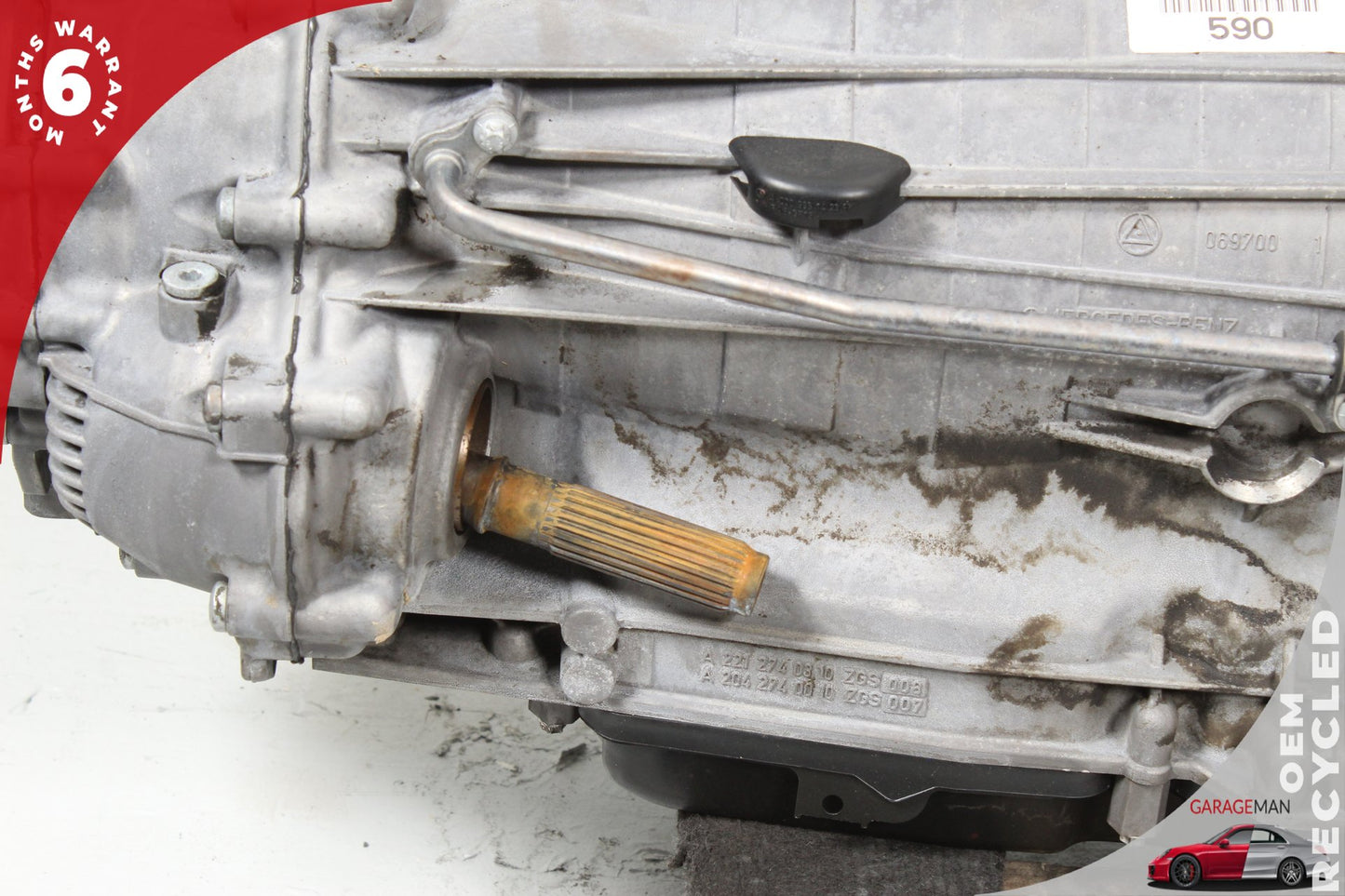 2007-2011 Mercedes-Benz S550 W221 AWD 5.5L Sedan Automatic Transmission 118686 Miles OEM