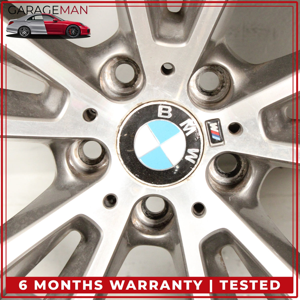 2013-2019 BMW X5 X6 Rear Wheel Rim w/ Bridgestone Dueler H/P Tire 7846791 OEM